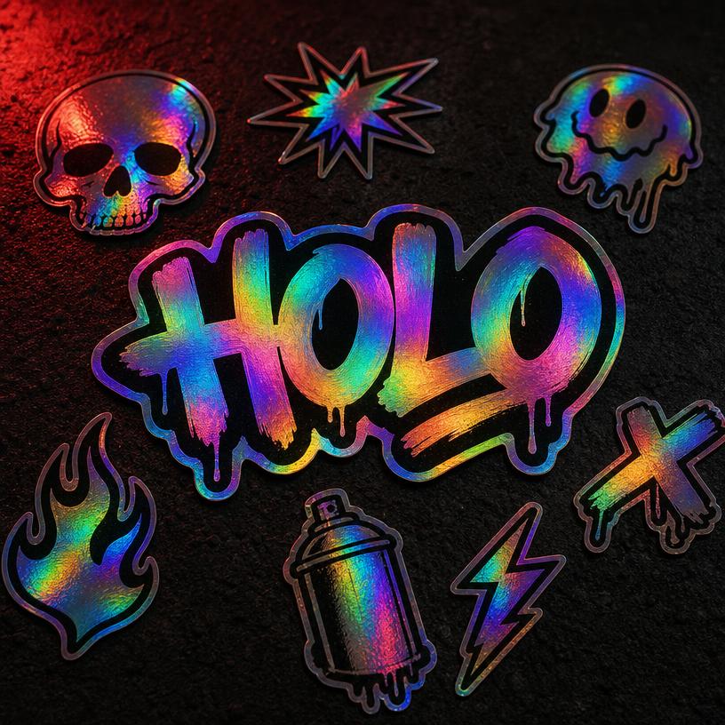 Holographic Stickers